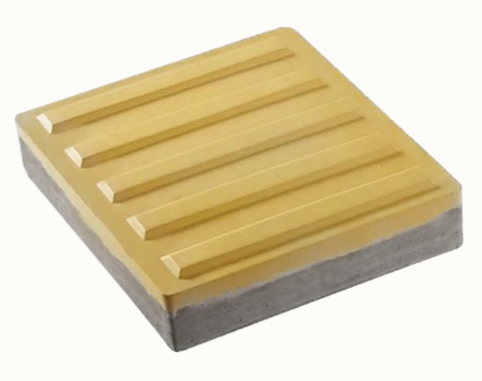 Тактильний покажчик Шаблон направляючий 30-30-6 жовтий